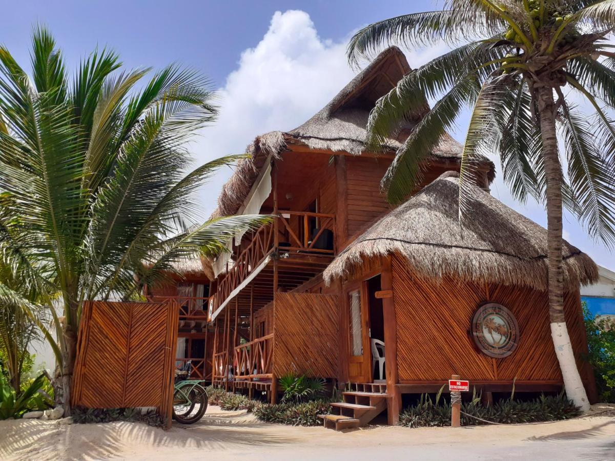 Palmeras De Mahahual Cabanas Dış mekan fotoğraf