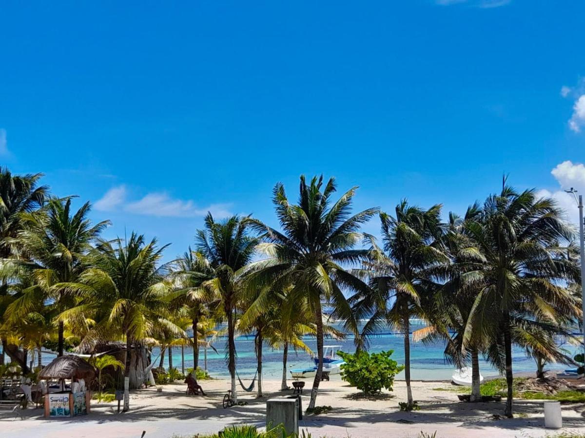 Palmeras De Mahahual Cabanas Dış mekan fotoğraf