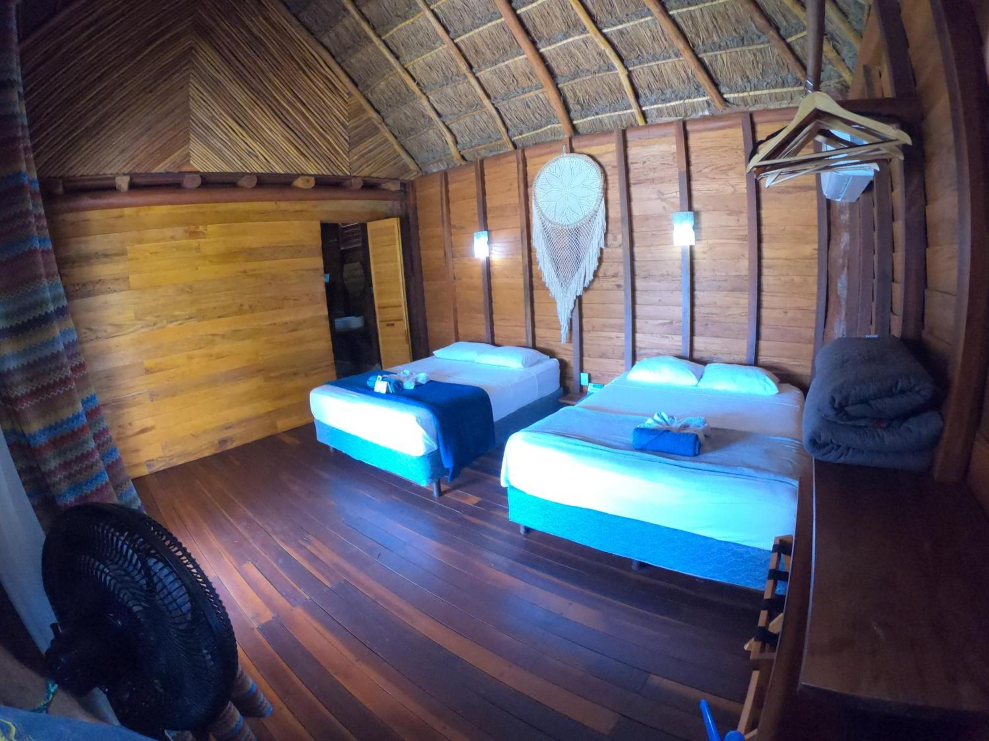 Palmeras De Mahahual Cabanas Oda fotoğraf