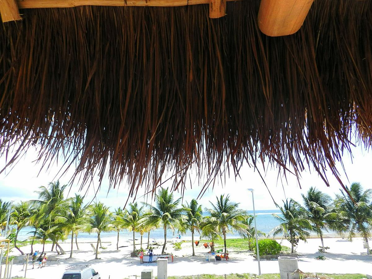 Palmeras De Mahahual Cabanas Dış mekan fotoğraf
