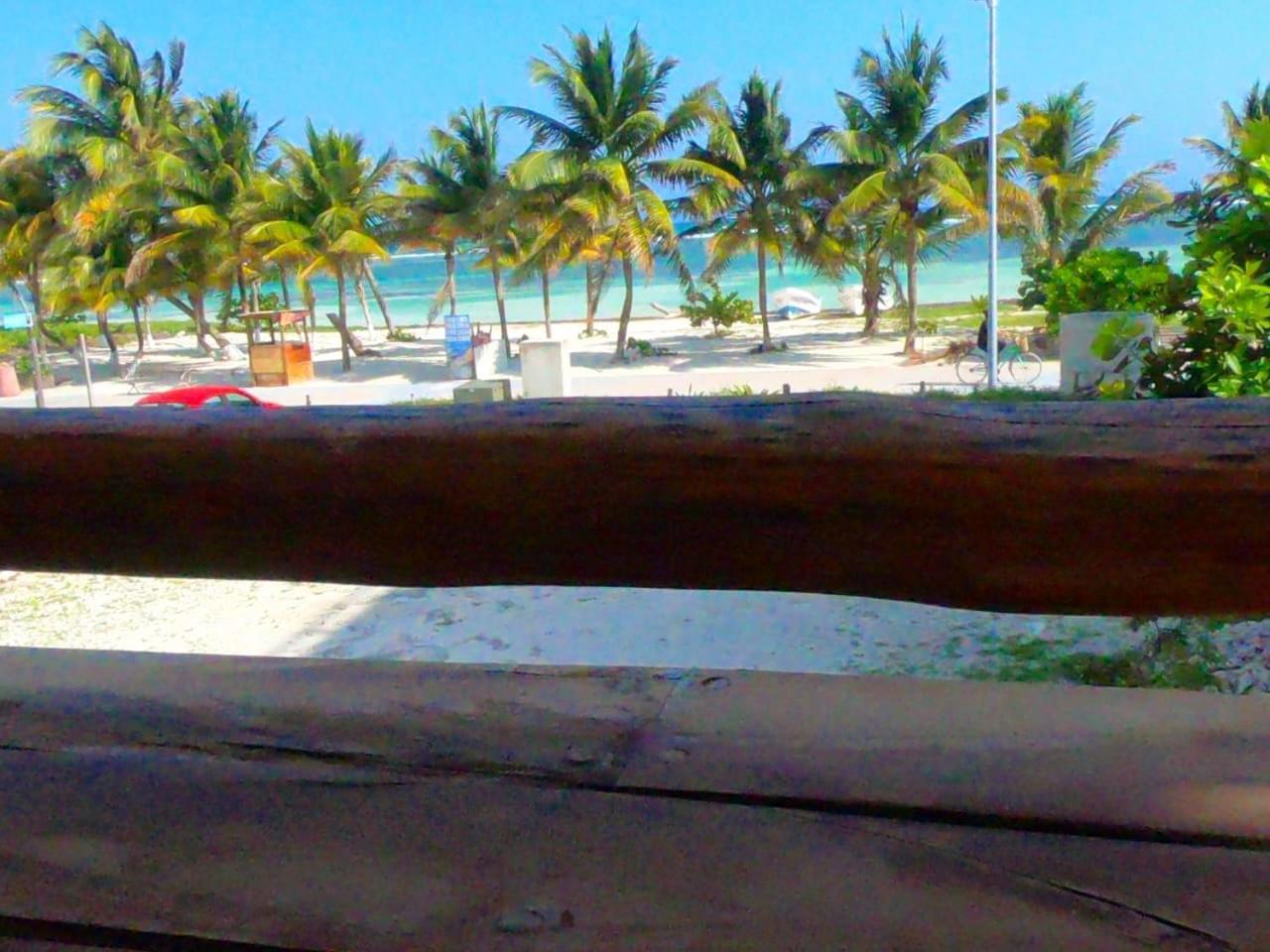 Palmeras De Mahahual Cabanas Dış mekan fotoğraf